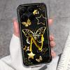 Для Xiaomi 15T 14T 12T 15 14 13 12 Pro 12X 12S 5G Чехлы для телефона с красивыми бабочками и буквами Прозрачные силиконовые противоскользящие задние крышки Для Xiaomi Casing