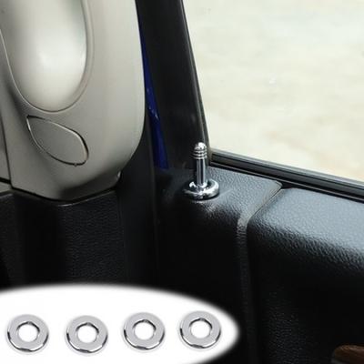 Декоративное кольцо на штифт дверного замка для Dodge RAM 1500 2010+ Хромированные аксессуары