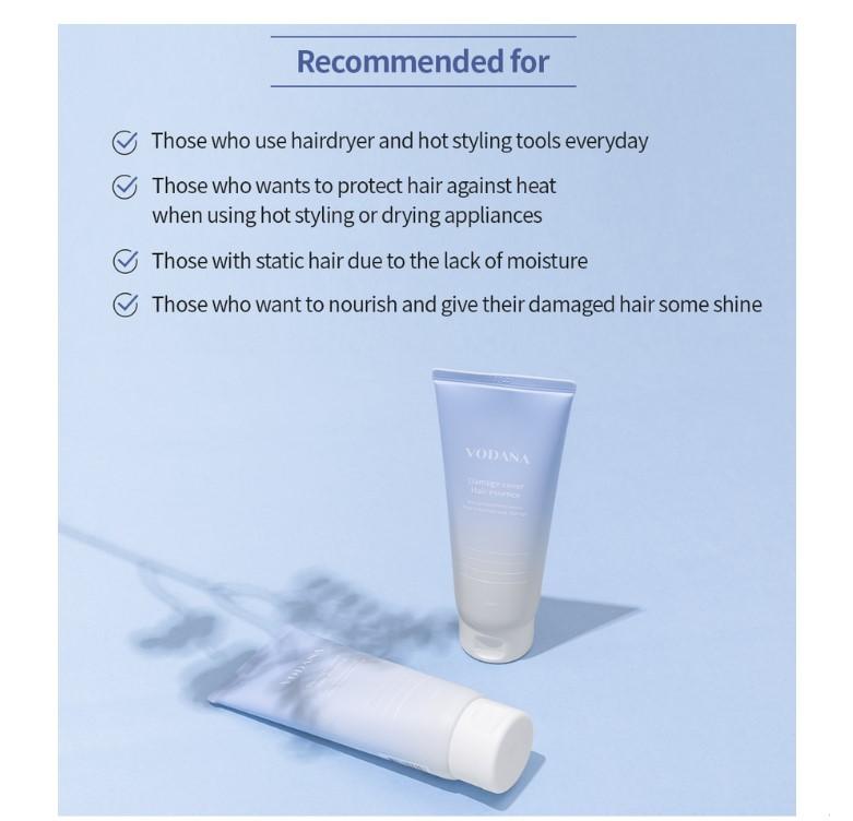 VODANA Эссенция для волос DAMAGE COVER 150 мл (ЛУЧШЕ С УТЮЧКАМИ ДЛЯ ВОЛОС VODANA)