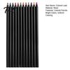 Colored Pencils for Kids 12PCS Rainbow Pencils, with Black Wood Barrel And Durable School Art Class Lead Core, Training Sketching Supplies Projects