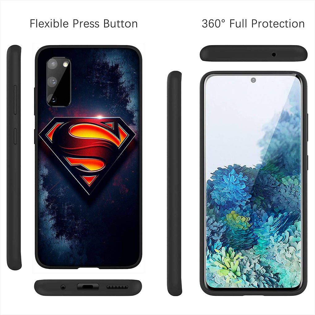 for Motorola Moto Edge 70 60 50 G54 G86 Samsung Galaxy S25 iPhone 17 16 15 Redmi Note 14 13 Pro Max Phone Case Anime Supermans Super Hero Man Cover