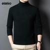 Edenbo Men's 100% Merino Wool Long-Sleeve Turtleneck Sweater