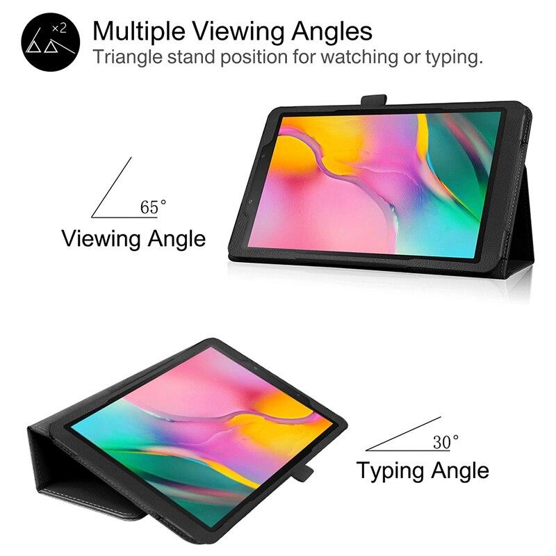 Чехол-подставка для Samsung Galaxy Tab A7 Lite 2021 8,7 T220 T225, магнитный смарт-чехол из искусственной кожи для Samsung A7 Lite 8,7 T220, чехол