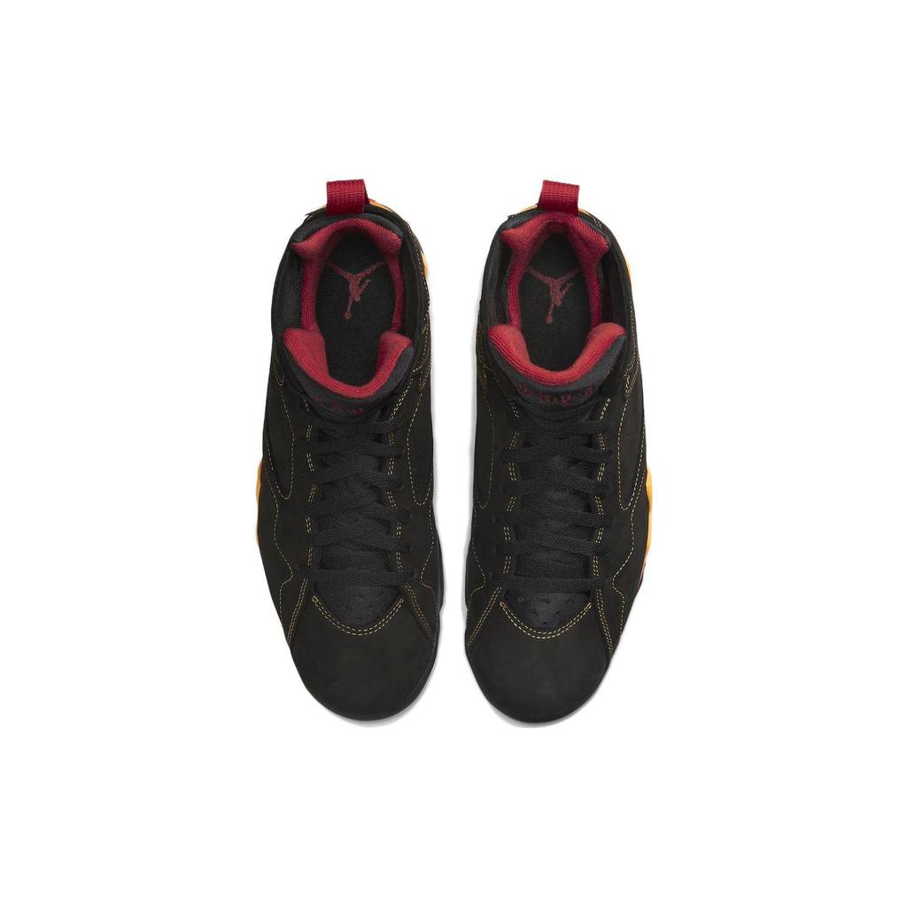 Мужские кроссовки Air Jordan 7 Retro Citrus 2022 Black Varsity-Red CU9307-081