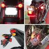 1pc Strip Light for Motorcycle Flexible 48 LED Tail Light Turn Signal Dual Color Rear Brake Stop Bulb LampTurn Signal 2