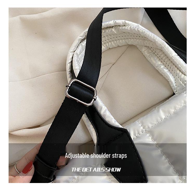 2025 Cotton Argyle Handbag – Large Capacity, Versatile Shoulder & Crossbody Women's Bag