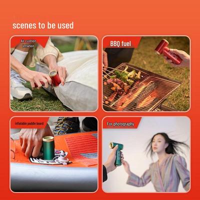 Мини-вентилятор Kica Turbo: Портативный уличный реактивный вентилятор и USB-зарядка фен