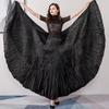Women Maxi Skirt Elastic High Waist Super Large Pendulum Design Long Skirt Pleated Dance Skirt Party Wear