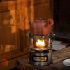 Mini Kerosene Heater 360° Viewing Fire Lamp Stove Portable Camping Lantern Stove Stainless Steel Kerosene Stove for Tea Picnic