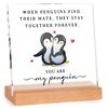 Valentines Day Gifts For Girlfriend Wife Birthday Wedding Anniversary Keepsake LovingAcrylic Plaque Gifts For Boyfriend Husband Miss You Gifts