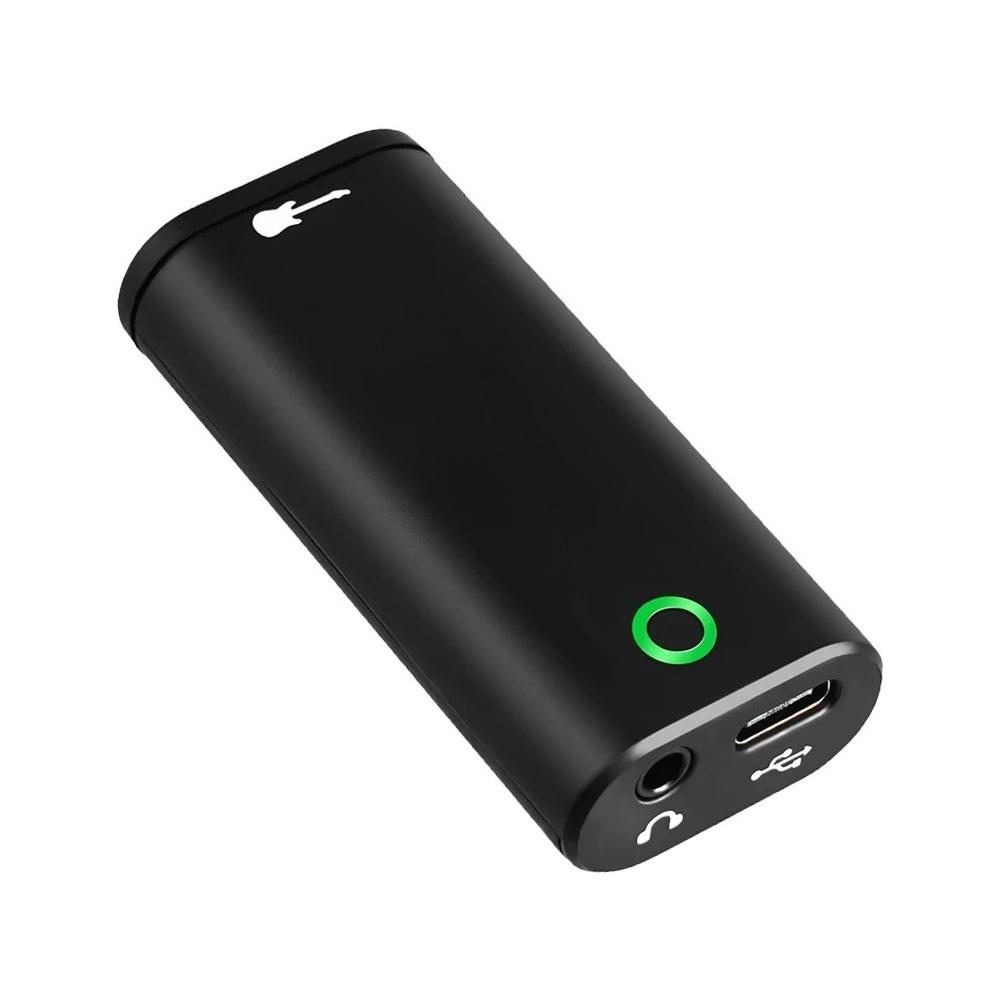 Портативная карманная USB звуковая карта для записи гитары, наушников, прямых трансляций, Plug and Play, мини-аудиомикшер