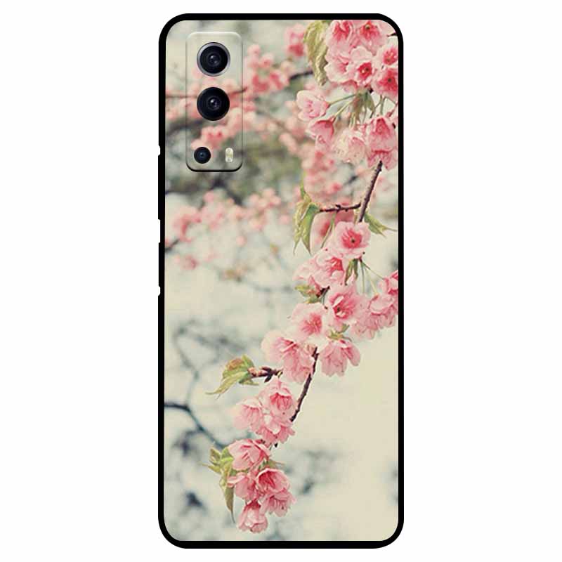 Для vivo Y72 5G Чехол Ударопрочный Мягкий силикон ТПУ Задняя крышка Для vivo Y52 5G Чехлы для телефона для vivoY72 Y 72 52 5G Чехол Милый Capa