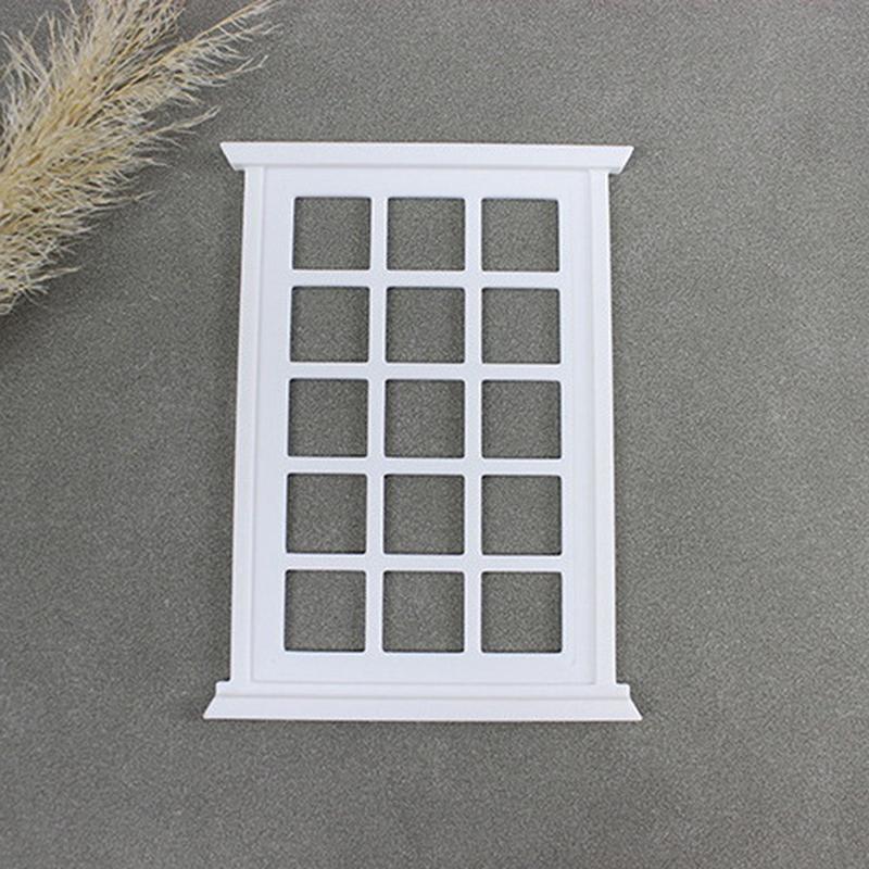 1 шт. кукольный домик миниатюрная оконная рама модель украшения окна кукольный домик 1/12 мини мебель игрушка