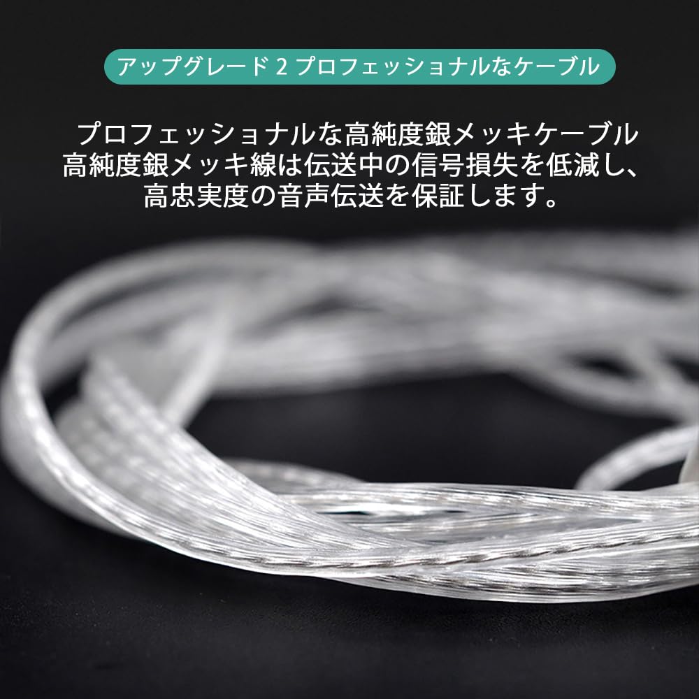 KZ ZSTX Earphones Canal Type Earphones Chinese Noise Canceling High Purity Silver Plated Cable Ear Hook 1BA+1DD 3.5MM (No Microphone, Green)