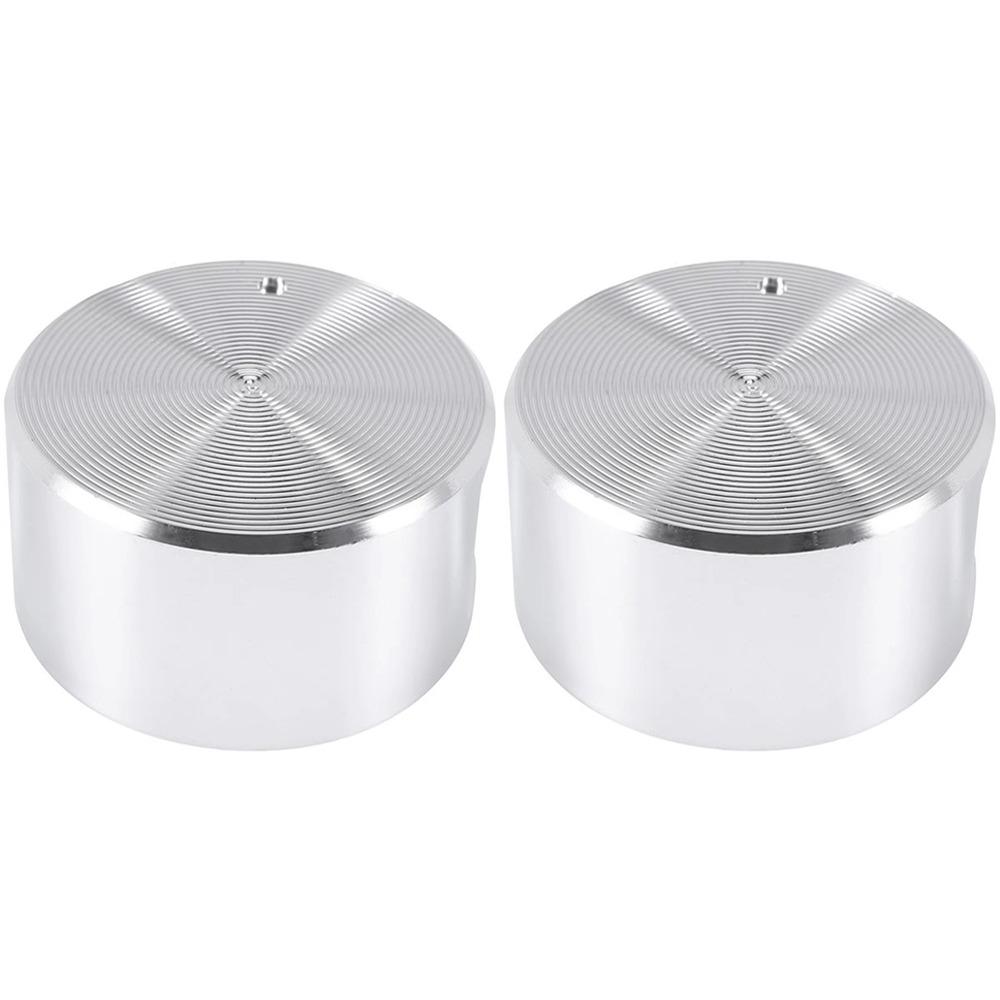 Silver Barbecue Stove Knob Round Stove Switch Knob New Stove Accessories