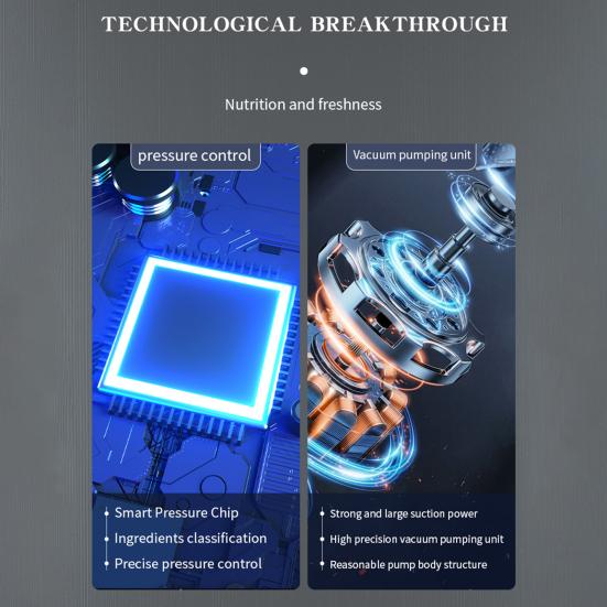 Полностью автоматический вакуумный упаковщик с УФ-стерилизацией, съемным основанием, цифровым дисплеем, мощной силой всасывания, упаковочной машиной для консервирования пищевых продуктов