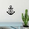 1pc Anchor Metal Wall Decor – Modern Art for Home, Stylish Halloween & Interior Decoration, Elegant Metal Wall Art for Any Space