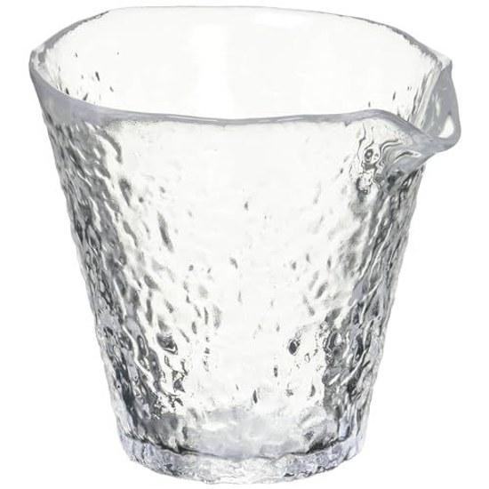 ADERIA Tsugaru Biidoro Hatsuyuki Katakuchi 250ml Made Japan Tokkuri Cold Sake Server Glass Chirori Stylish Container Utensil Tools Bunshuki Gift Women