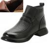Fashion GKTINOO 2025 Autumn Women's Shoes Genuine Leather Boots Women Fashion Winter Boots Women Non-slip Warm Low Heel Shoes Women