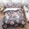 Современное модное цветочное постельное белье, трехпредметный пододеяльник