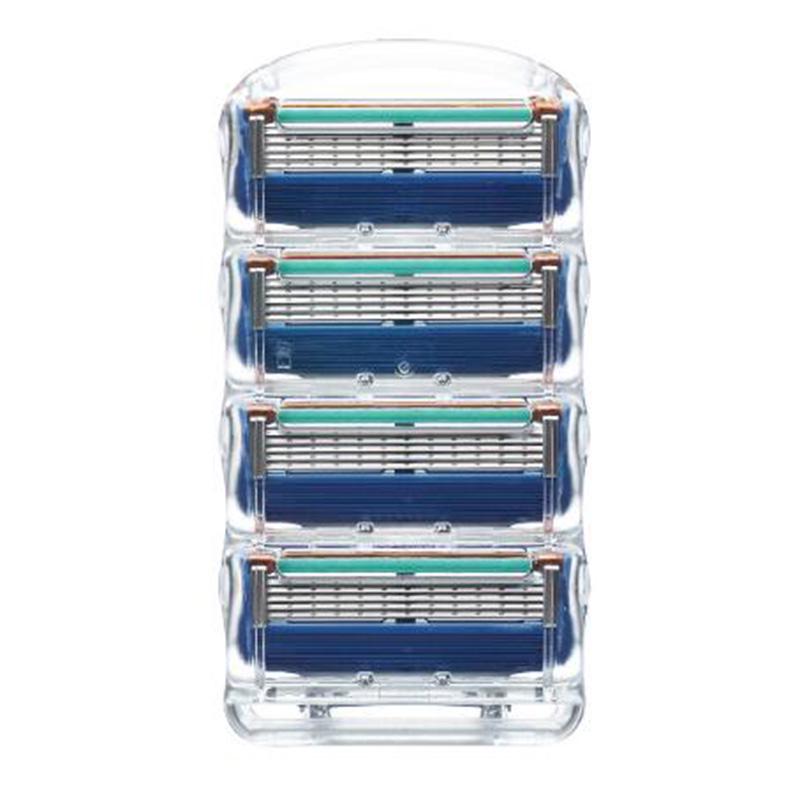 4 шт./упак. бритвенные лезвия кассеты для бритья уход за лицом мужские лезвия для бритья