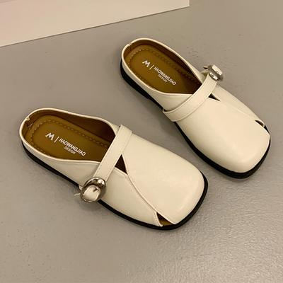 Модные женские тапочки, балетки, мюли с ремешком, туфли для платья, новая мода, летние сандалии 2025, дизайнерский бренд, уютные повседневные шлепанцы для женщин