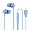 Wired Earphone Type-C Charging HD-calling Stereo Surround Music Listening Intelligent Noise Reduction Wired Headset Audio Accessories