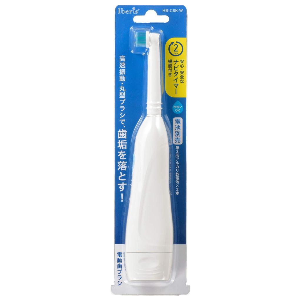 Iberis Electric Toothbrush Round Brush OHM Ohm Electric HB-C6K-W 00-5836