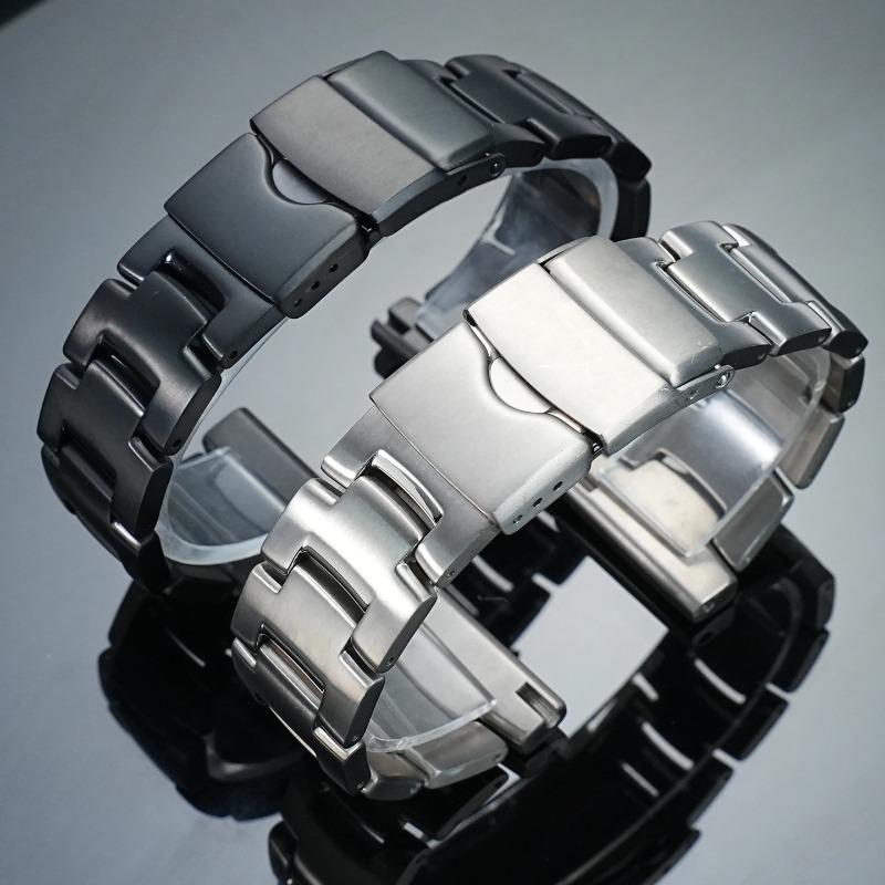 Для Casio Prorek prw-6600 prg-650 Титановый металлический ремешок для часов PRW-30/50/60/70YT prw-6900/6800 Браслет Цепочка для часов из титанового сплава