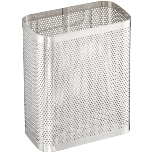 Wahei Freiz Cutlery Pocket for Drainer Basket, Small Stainless Steel, Small Items Do Not Fall Off, Punching Material SUI Gut SUI-6078