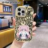 Phone case: 2D flat design suitable for iPhone 18 17 16 15 14 13 Pro protective case, couple style, cute design, Christmas and Halloween gift