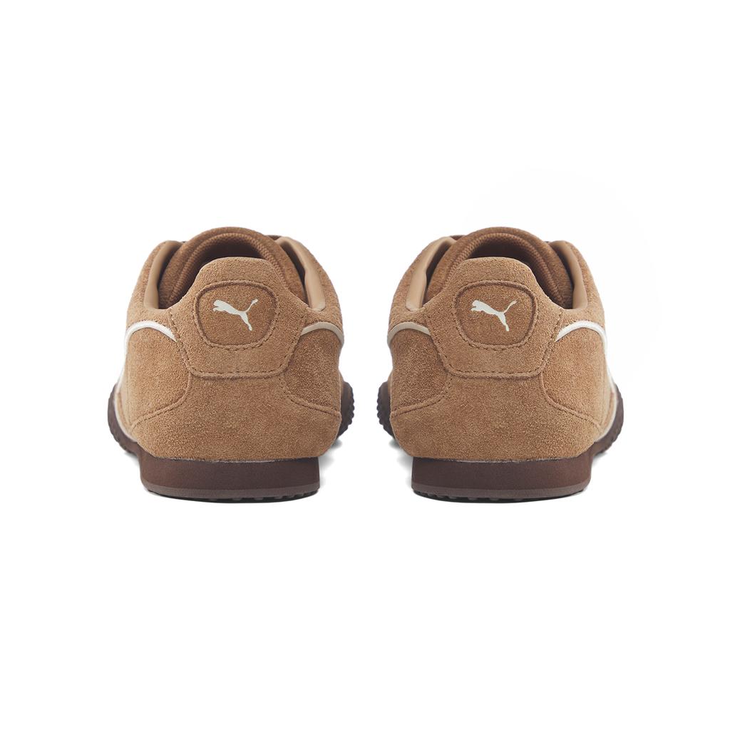 Puma Bella V2 Монозамшевые Низкие Гоночные Модные Ретро Удобные Универсальные Замшевые Дышащие Повседневные Кроссовки Унисекс Коричневый 406795-04