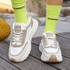 Модная горячая распродажа Женская обувь Весна 2025 Стиль Толстая подошва Повседневная спортивная обувь для бега Увеличивающая рост Досуг Резиновая подошва