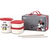 Thermal Lunch Box Approx. 0.6 Go Disney Black Red DBQ-255DS BKR
