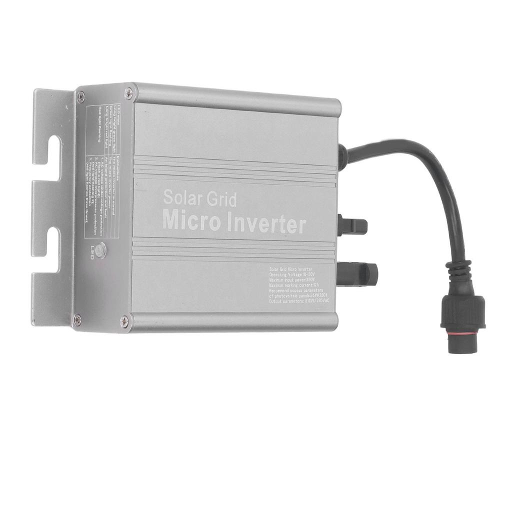 Солнечный сетевой микроинвертор IP65 Водонепроницаемый Автоматическая идентификация MPPT Инвертор с чистой синусоидой 120 В 230 В переменного тока
