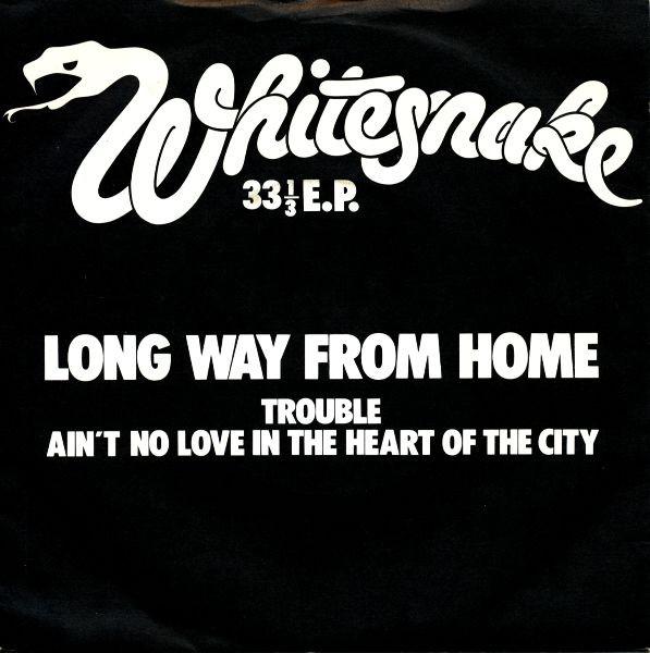Пластинка 7 дюймов WHITESNAKE Long Way From Home BP324 United Artists 1979 UK Rock Б/у