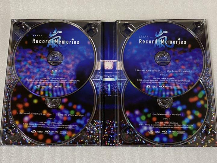 ARASHI Юбилейный тур FILM of Arashi Издание, ограниченное для фан-клуба 5×20 «Record Memories»