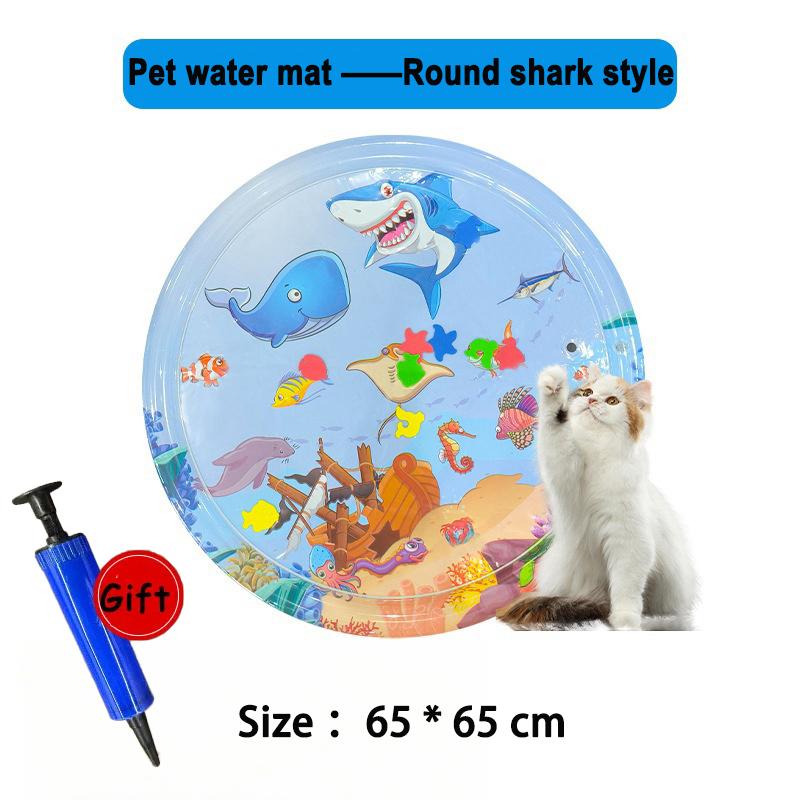 Утолщенный коврик для игр с водой, водяной матрас для кошек и собак, летний охлаждающий коврик для питомцев, товары для питомцев