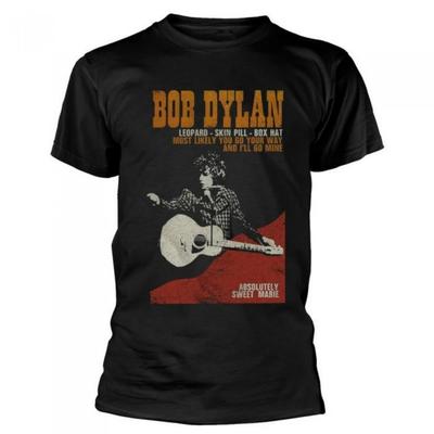 Хлопковая футболка унисекс для взрослых Bob Dylan 'Sweet Marie'