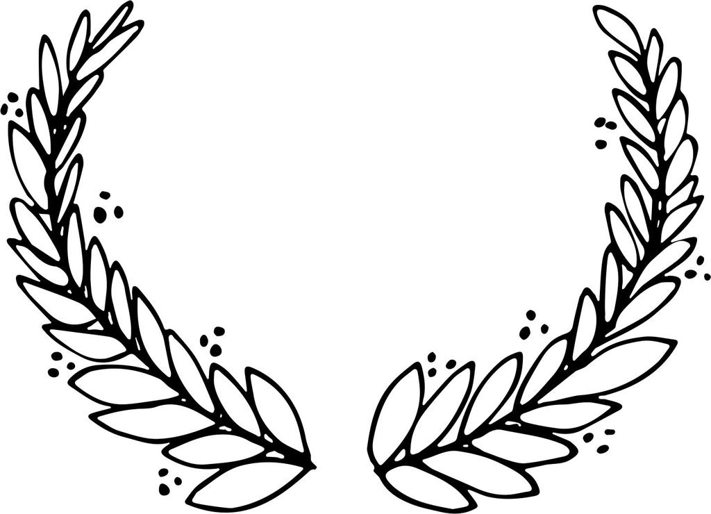 Printtoo Scrap-booking Leaf Wream Design Square Wooden Rubber Stamp Block-2 x 2