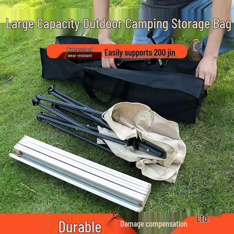 Large-Capacity Waterproof Camping Bag for Tent, Table, and Chair Storage