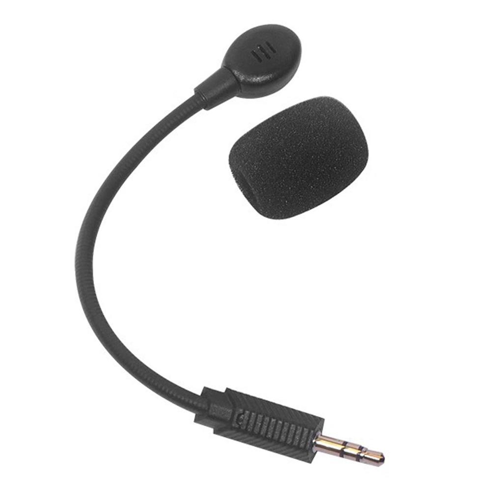 3.5mm Detachable Gaming Microphone Boom for Plantronics Rig 400 Headsets Clearly Voice Pickup Mic Boom Foam Filter