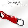 Fishing Lip Gripper Fish Plier Hand Grip Portable Aluminum Alloy Fishing Grip Hook Gripper With Weight Scale Fishing Accessories