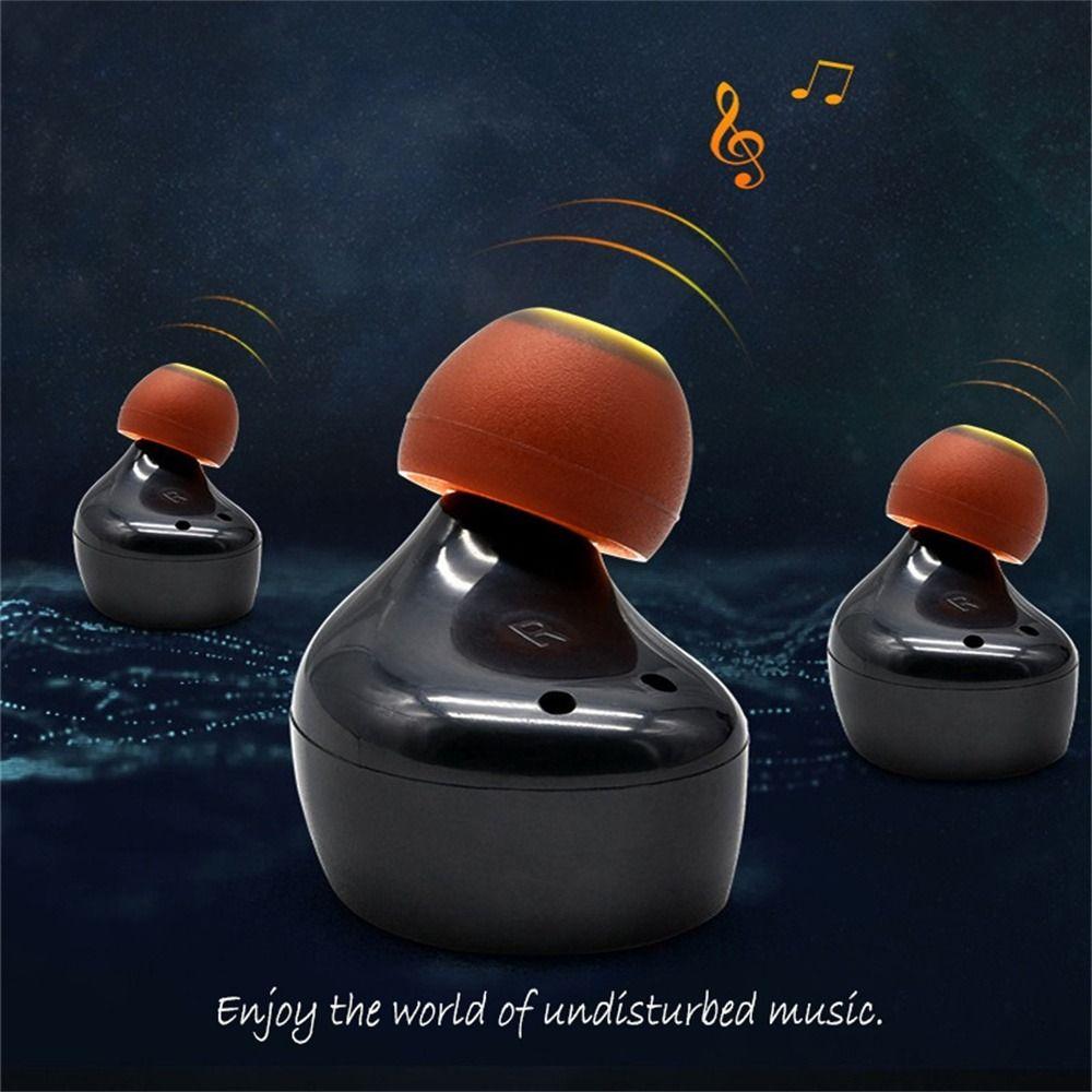 Memory-Foam Silicone Case Ear Plugs Pads Earphone Ear Buds Earbud Tips Ear Caps Earbuds Eartips