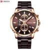CURREN Luxury Brand Sports Quartz Watches Men Watch with Luminous Hands Chronograph Auto Date Fashion Stainless Steel Wristwatch