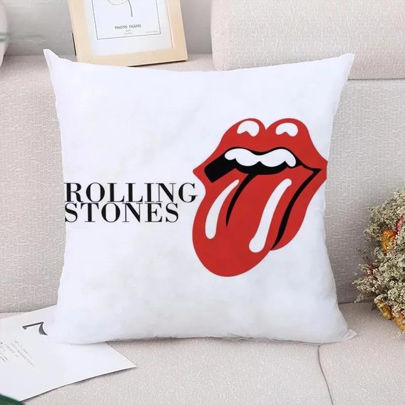 Декоративные подушки для дивана Rolling Stones Наволочка x Пара Подушка Наволочки x x Чехлы для подушек Кровать