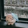 Corner creature four-color round pearl pink round yellow round blue round brown round hand jade plush doll