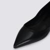 Mysterious [initial Price 178x000 Won] Simple Pointe Flat Shoes Slfl240201