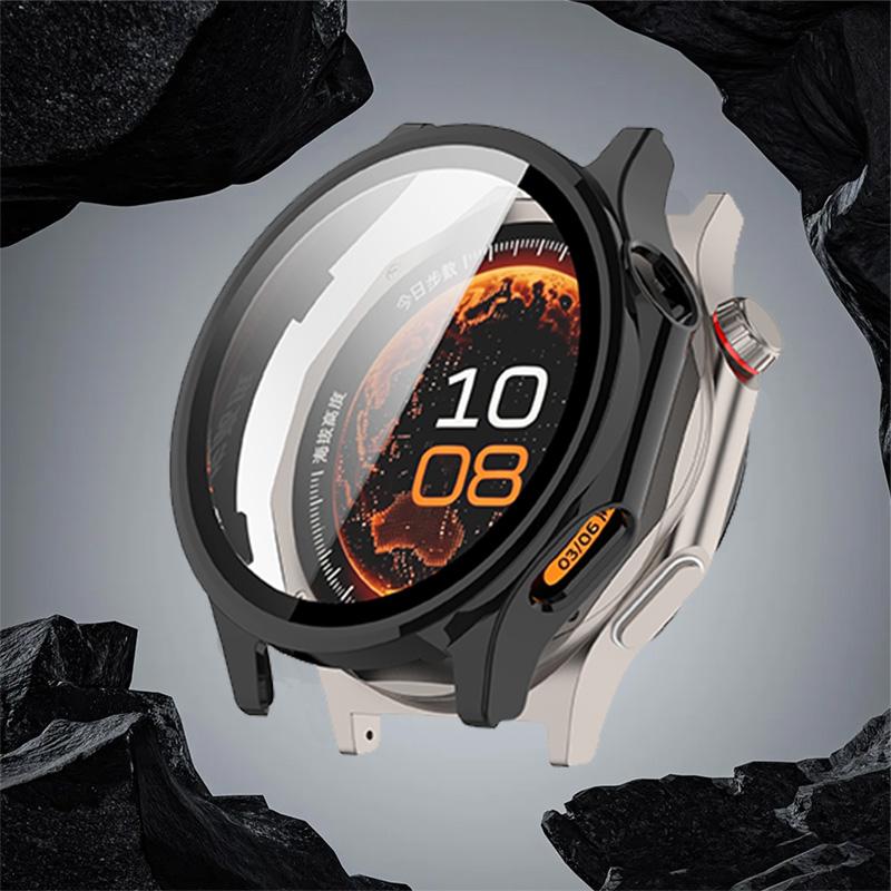 Закаленное Стекло+Чехол Для OPPO Watch X3 Защита от Царапин Защитная Пленка для Экрана PC Защитный Бампер Для Oneplus Watch 4/OPPO X3 Аксессуары