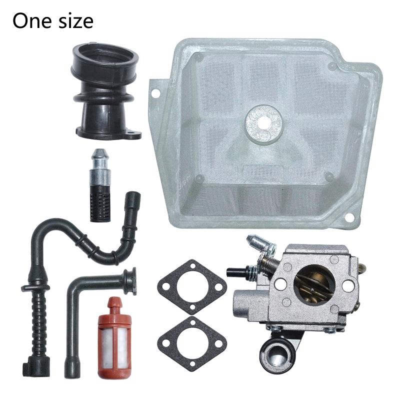 Комплект резиновых деталей карбюратора и воздушного фильтра для бензопилы MS361 MS 361 # 1135 120 0601 C3R-S236 с воздушным, топливным и масляным фильтрами